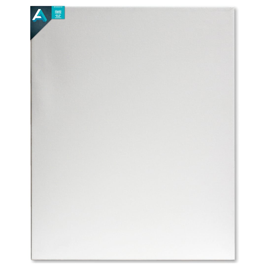 Open in modal - Art Alternatives Classic Cotton Stretched Canvas, Gallery, 1-3/8 in Profile, 48 in x 60 in