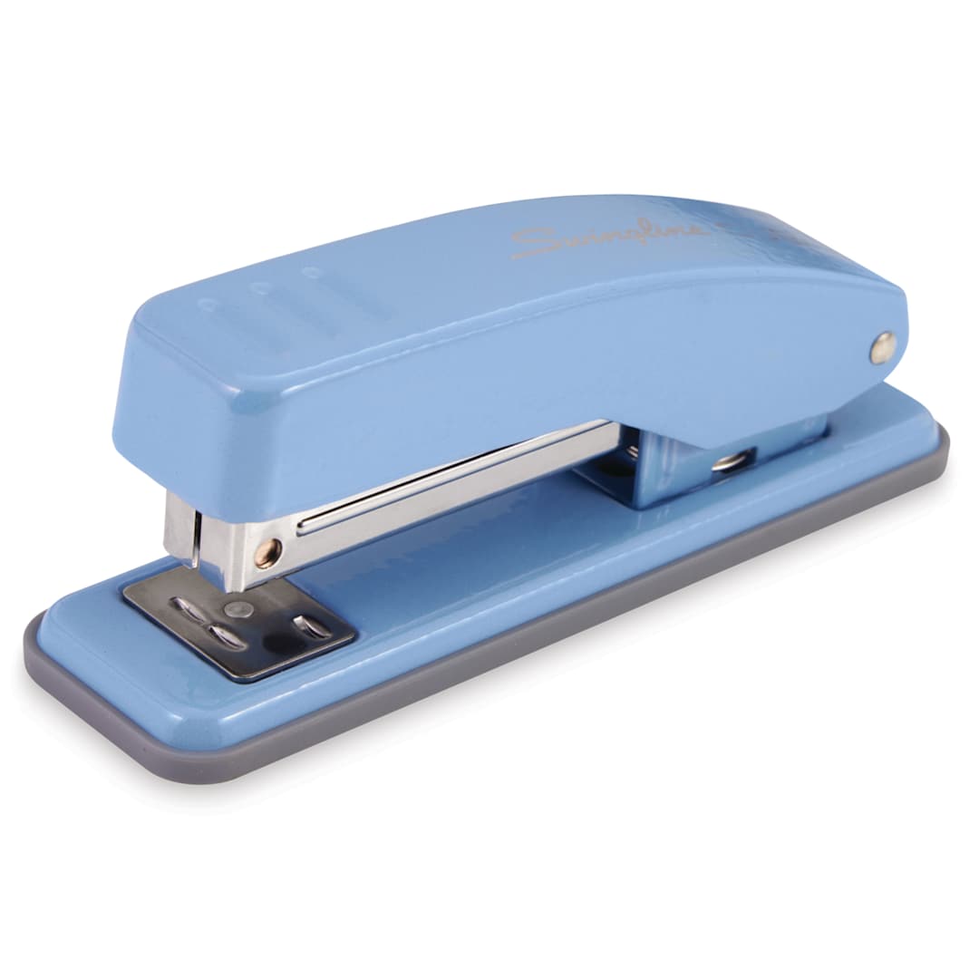 Open in modal - Swingline Cub Compact Metal Stapler - Electric Blue