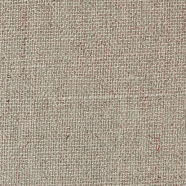 Open in modal - Caravaggio Raw Linen Canvas Rolls - Closeup of swatch showing weave and texture