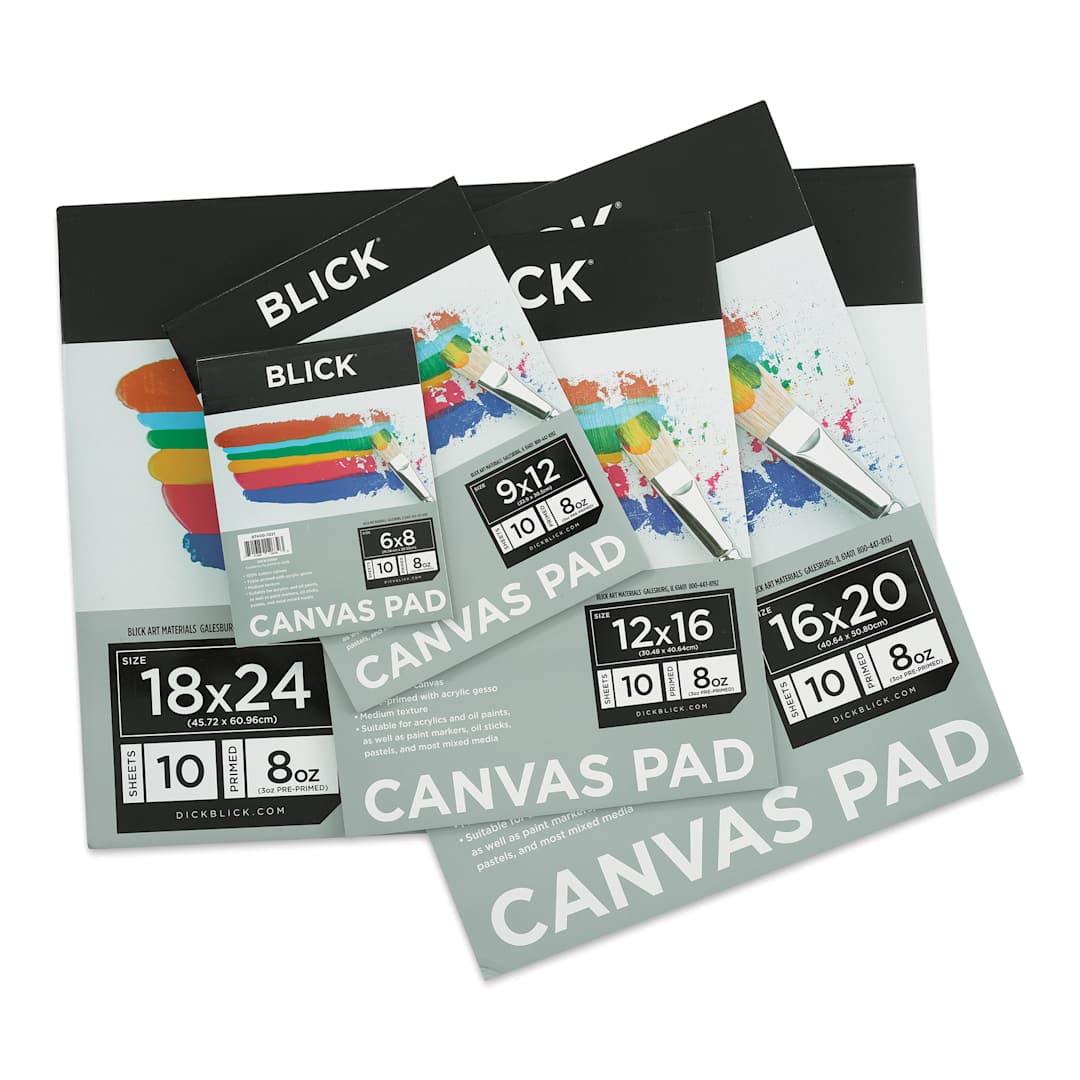 Open in modal - Blick Canvas Pad (a variety of sizes available)