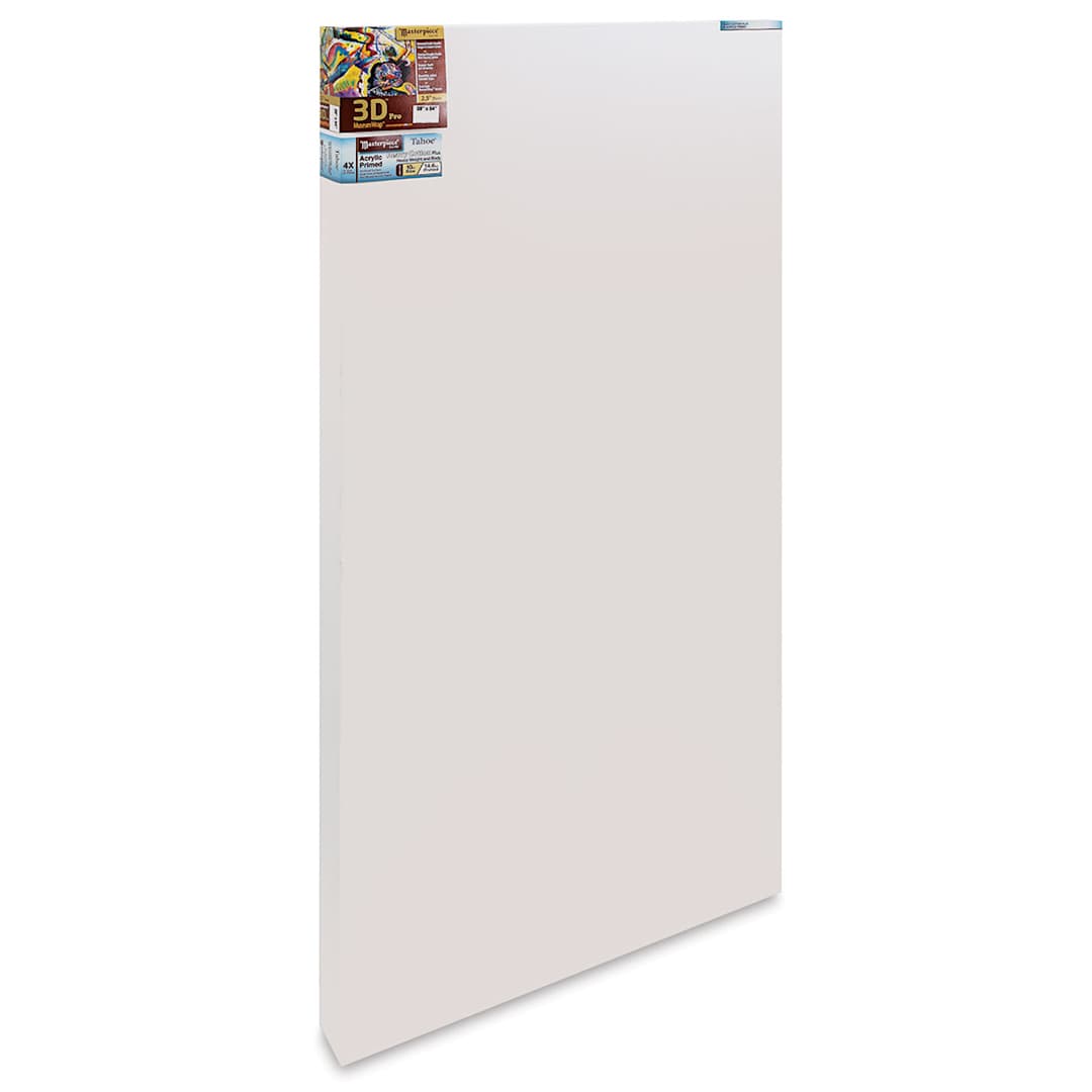 Open in modal - Masterpiece Tahoe Cotton Canvas - 28'' x 54'', 2-1/2'' Profile, Acrylic Primed
