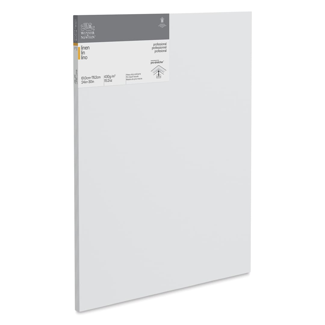 Open in modal - Winsor & Newton Professional Linen Canvas - 24" x 30", 13/16" Profile