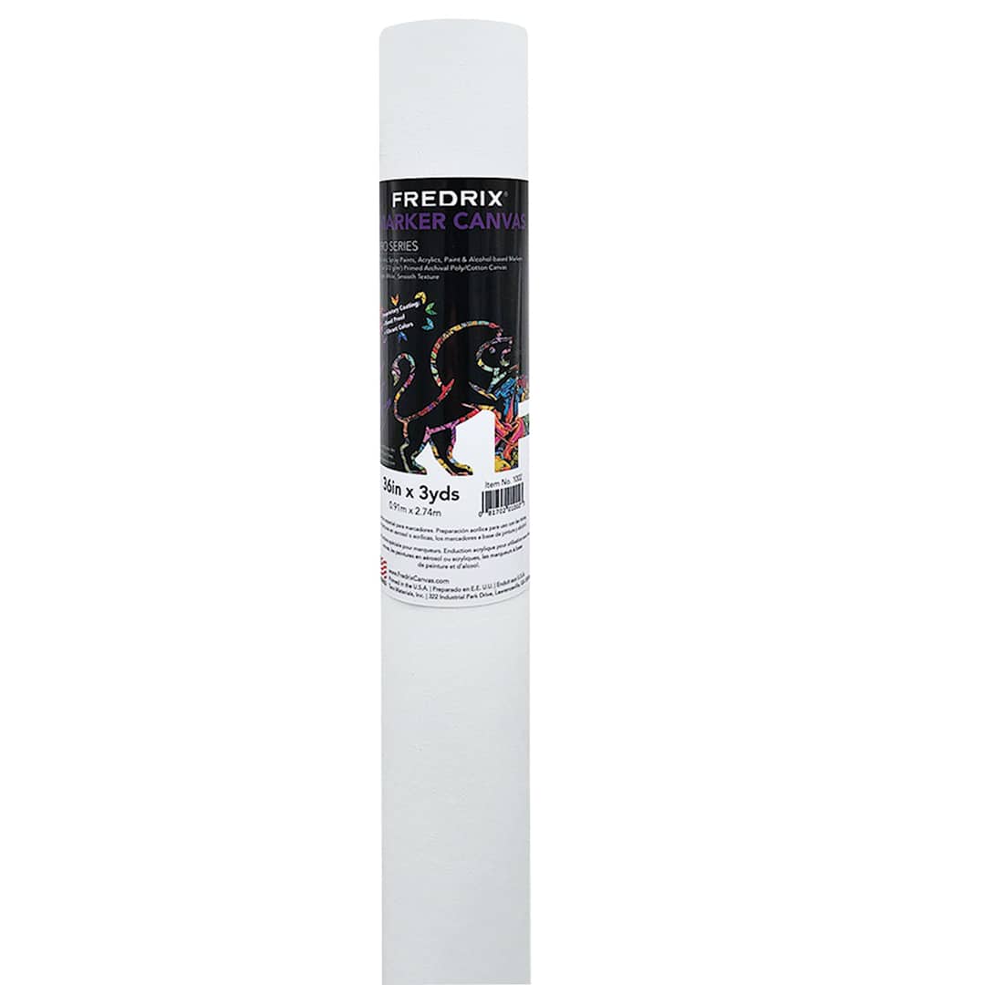 Open in modal - Fredrix Marker Canvas Roll - 36" x 3 yds