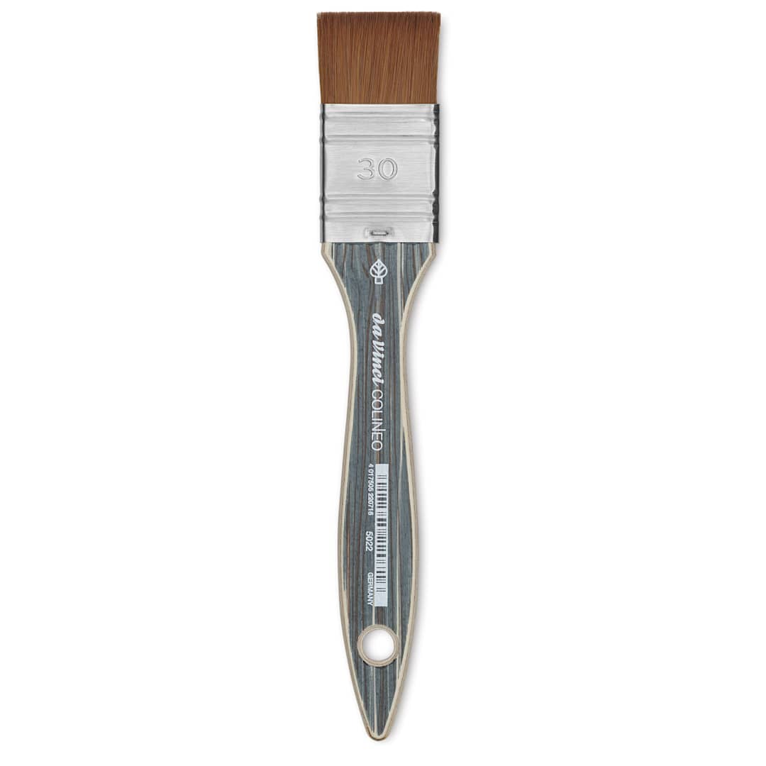 Open in modal - Da Vinci Colineo Synthetic Kolinsky Sable Brush - Mottler, Size 30, Short Handle