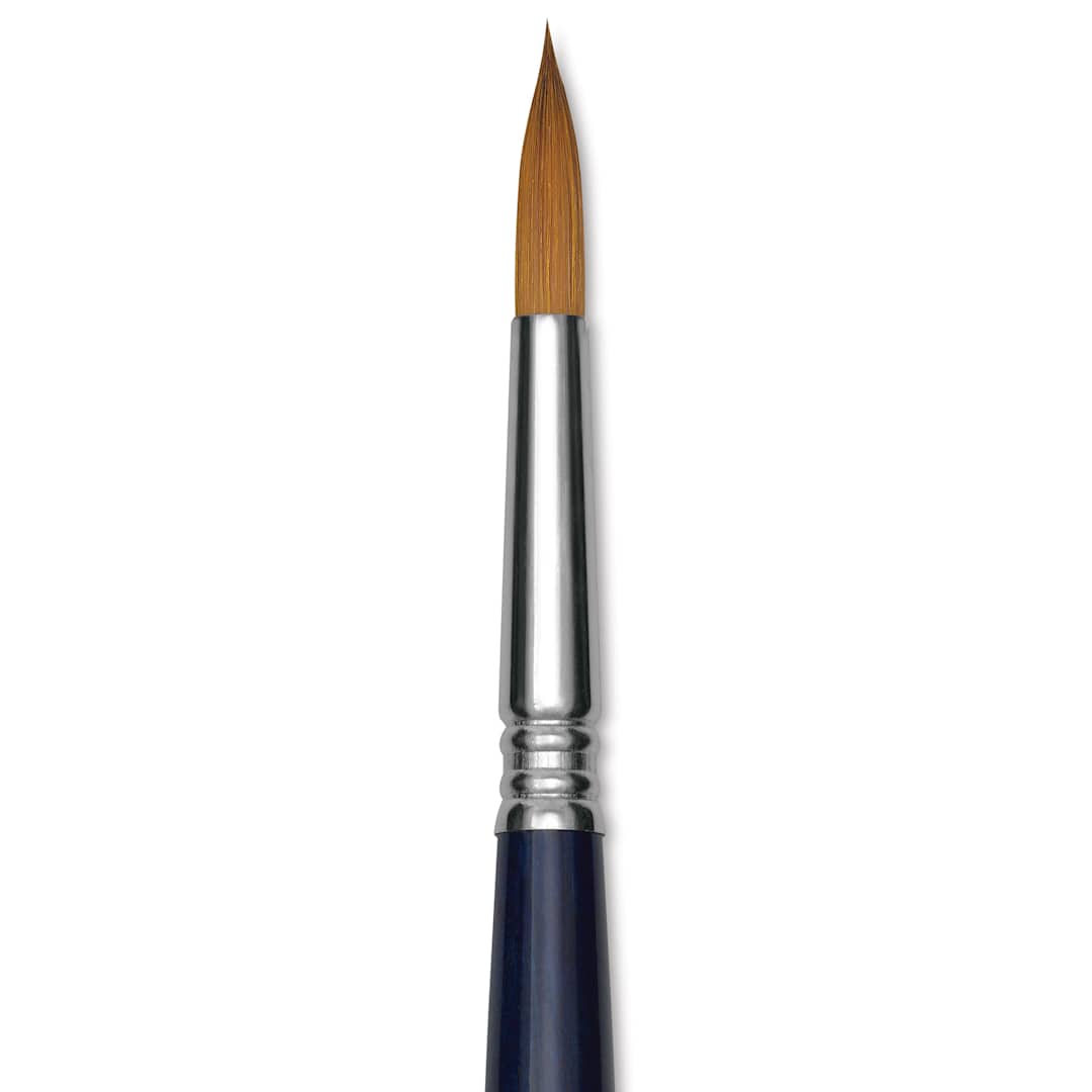 Open in modal - Escoda Chronos Brush - Short Handle, Round, Size 10, close-up