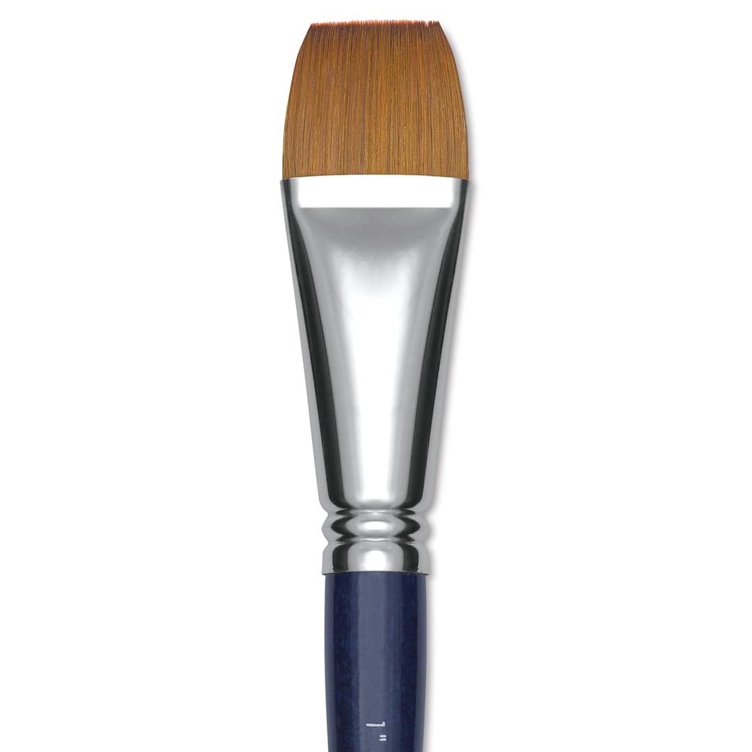 Open in modal - Escoda Chronos Brush - Short Handle, Bright, Size 1", close-up