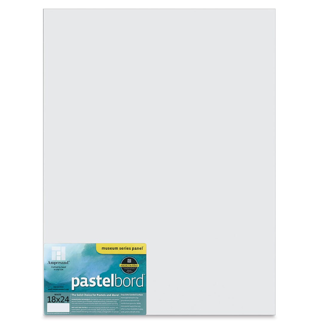 Open in modal - Ampersand Pastelbord Panel - 18" x 24", 1/8" Profile, White