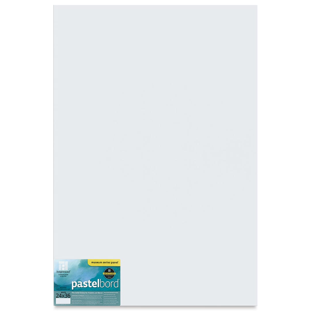 Open in modal - Ampersand Pastelbord Panel - 24" x 36", 1/8" Profile, White