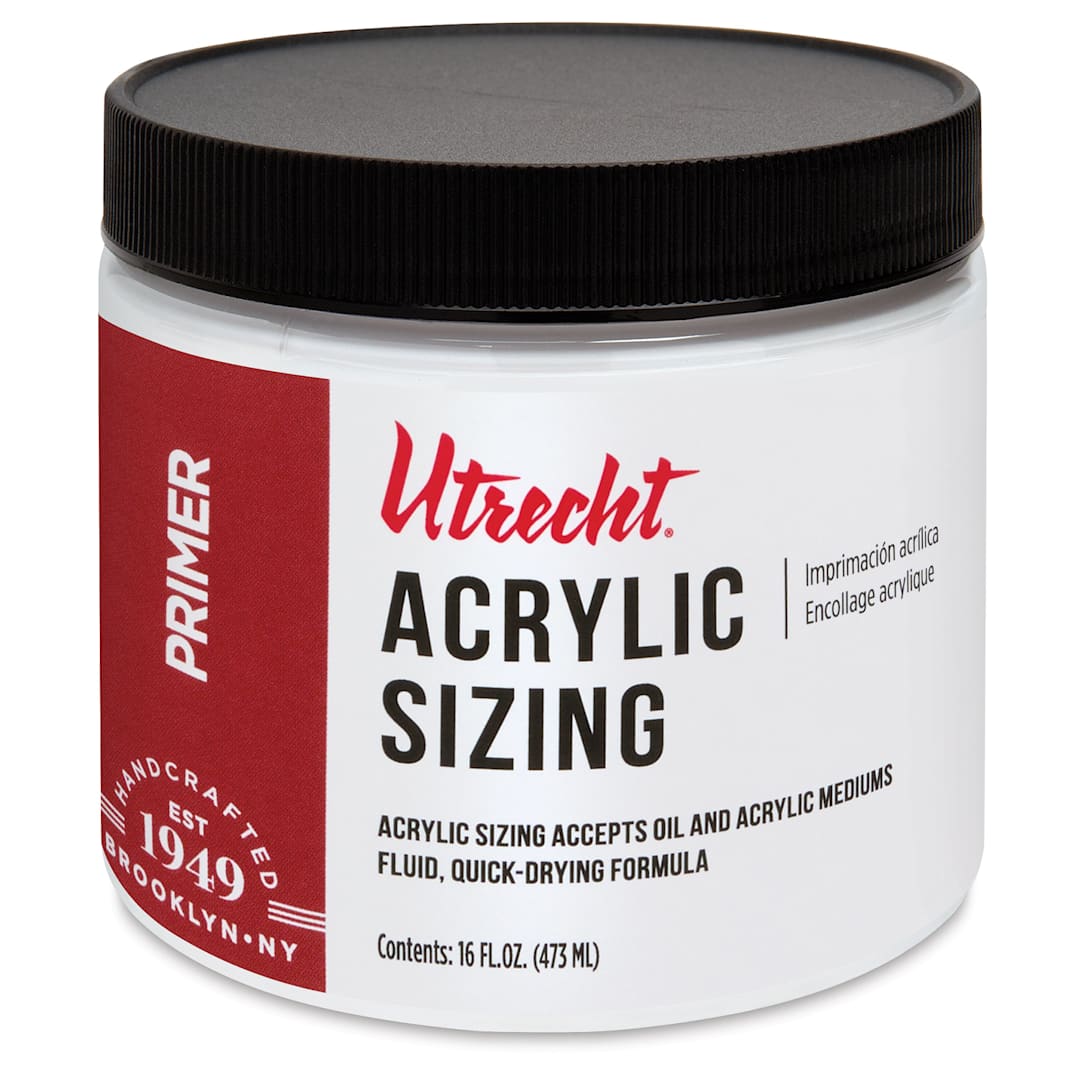 Open in modal - Utrecht Acrylic Canvas Sizing - 16 oz