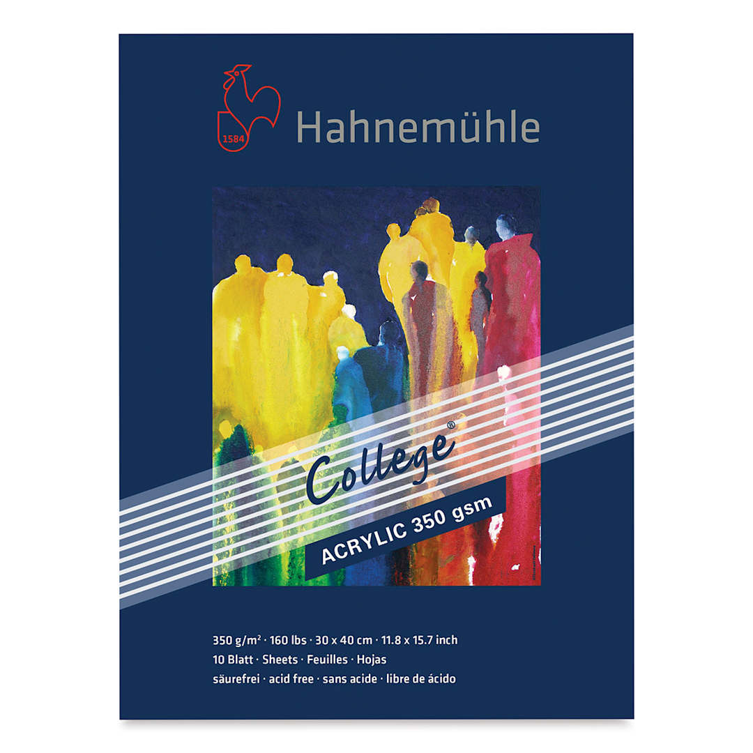 Open in modal - Hahnemühle College Acrylic Block - 11" x 15-1/2", 10 Sheets