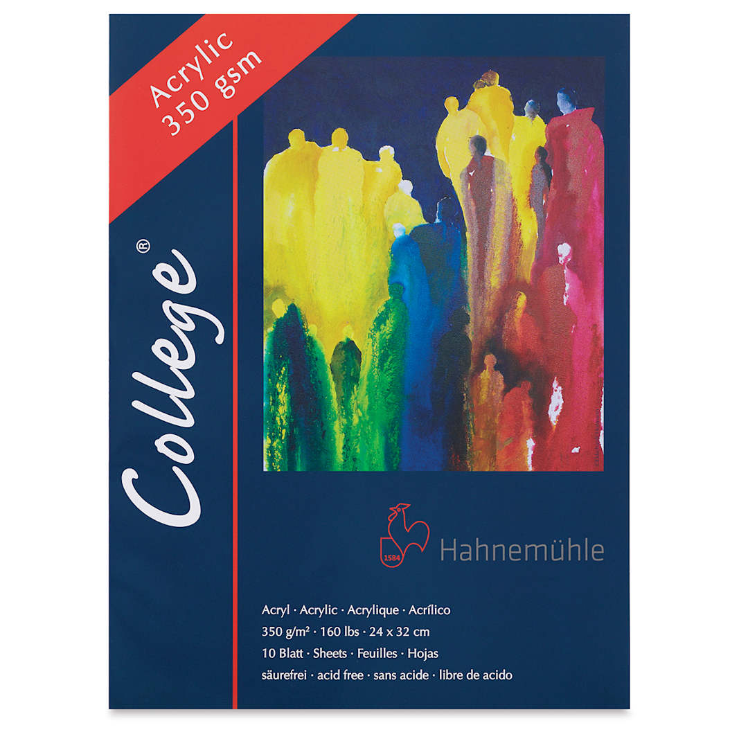 Open in modal - Hahnemühle College Acrylic Blocks - Front cover of Block
