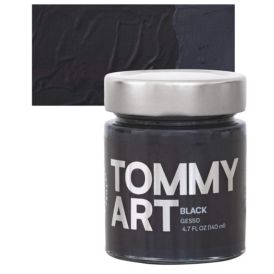 Open in modal - Tommy Art Gesso - Black, 4.7 oz (140 ml) and swatch