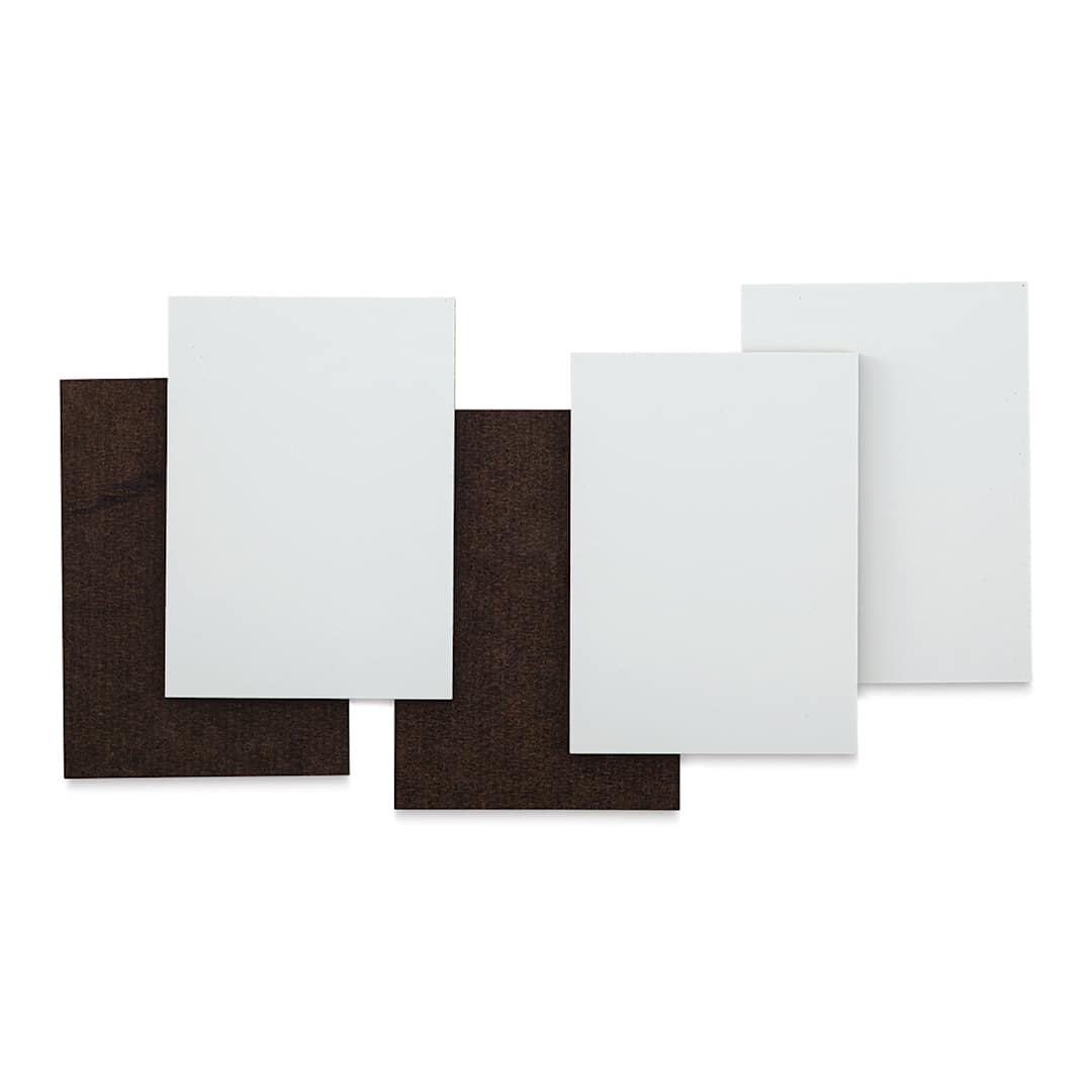 Open in modal - Ampersand Claybord Art Tiles - 2-1/2" W x 3-1/2" L x 1/8" D, Package of 5