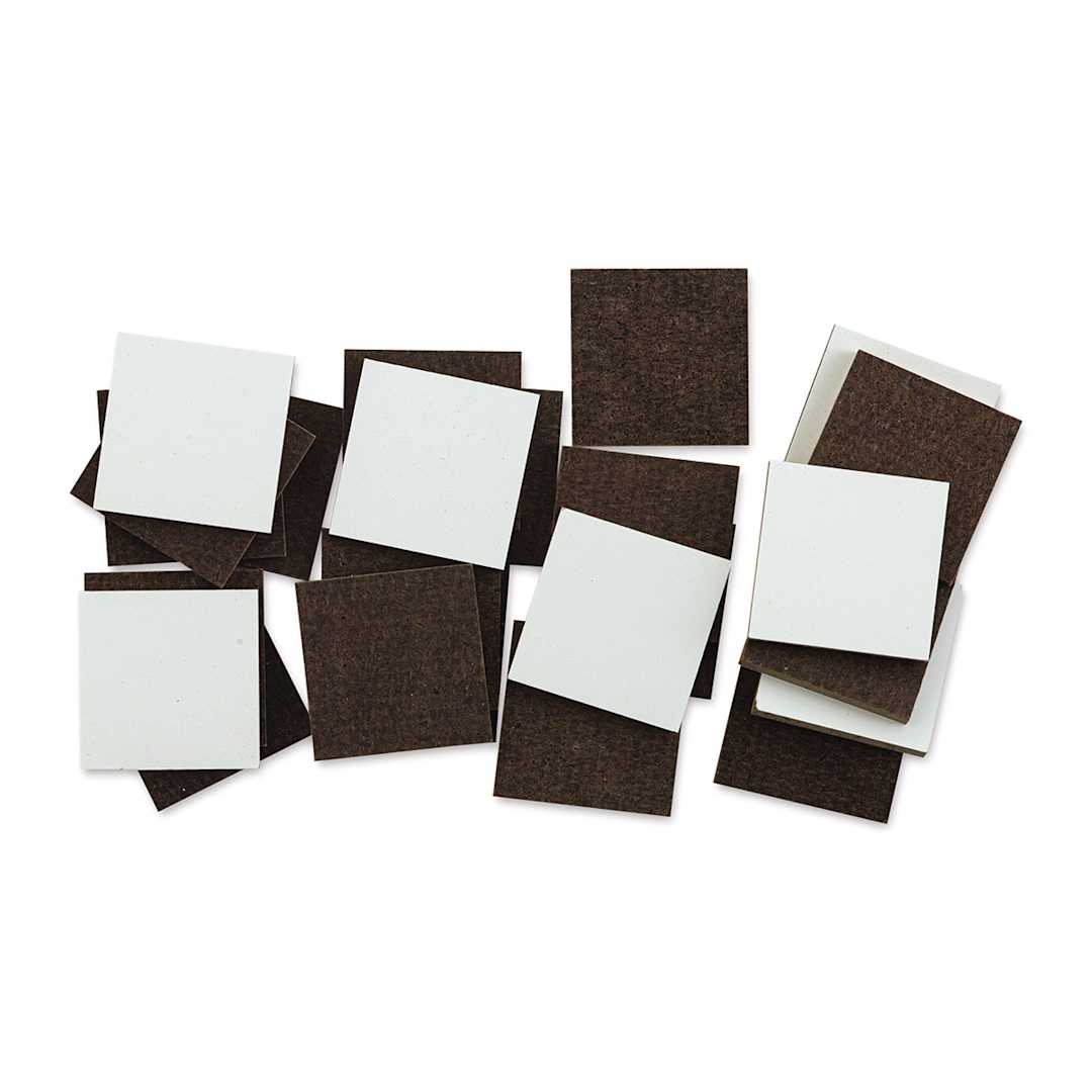 Open in modal - Ampersand Claybord Art Tiles - 1" W x 1" L x 1/8" D, Package of 24