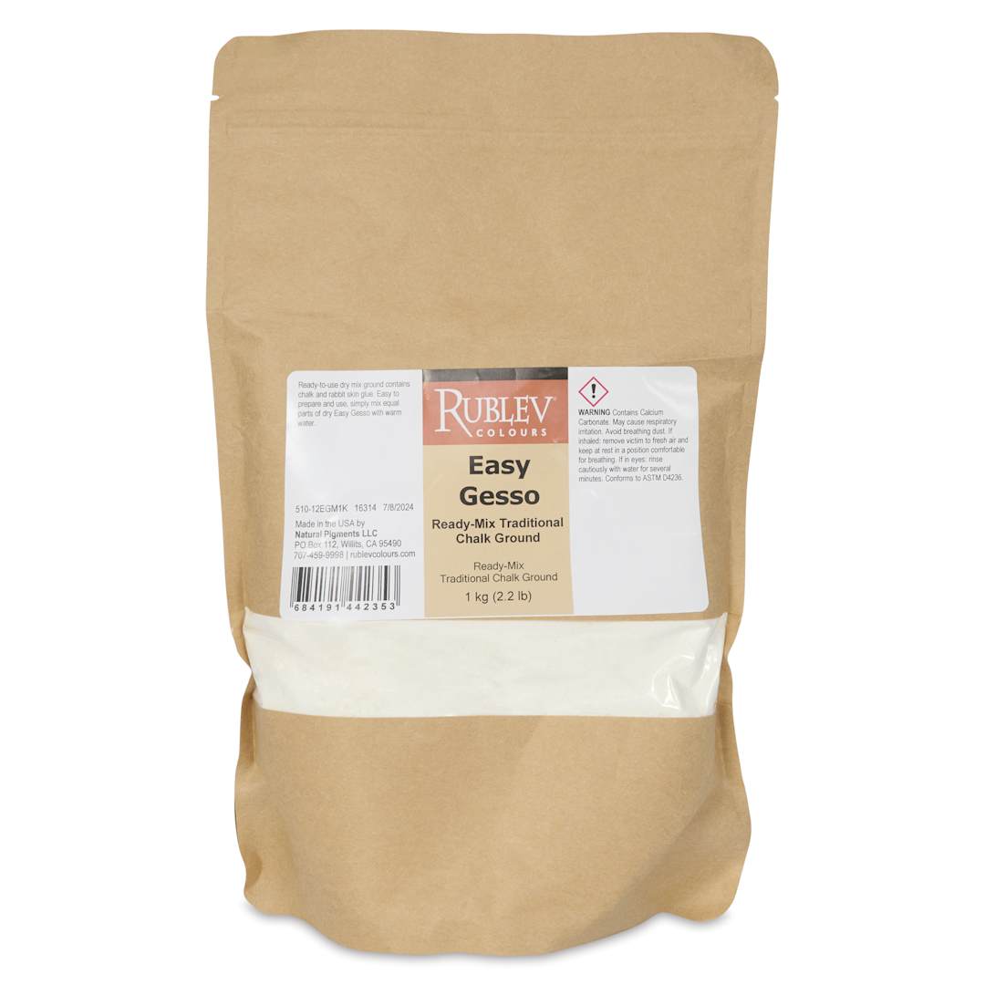 Open in modal - Rublev Easy Gesso Powdered Primer - 1 kg - front