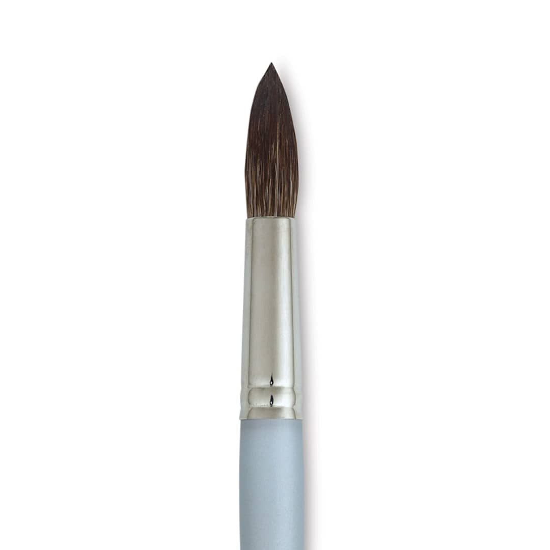 Open in modal - Dynasty Faux Squirrel Brush - Round, Short Handle, Size 20