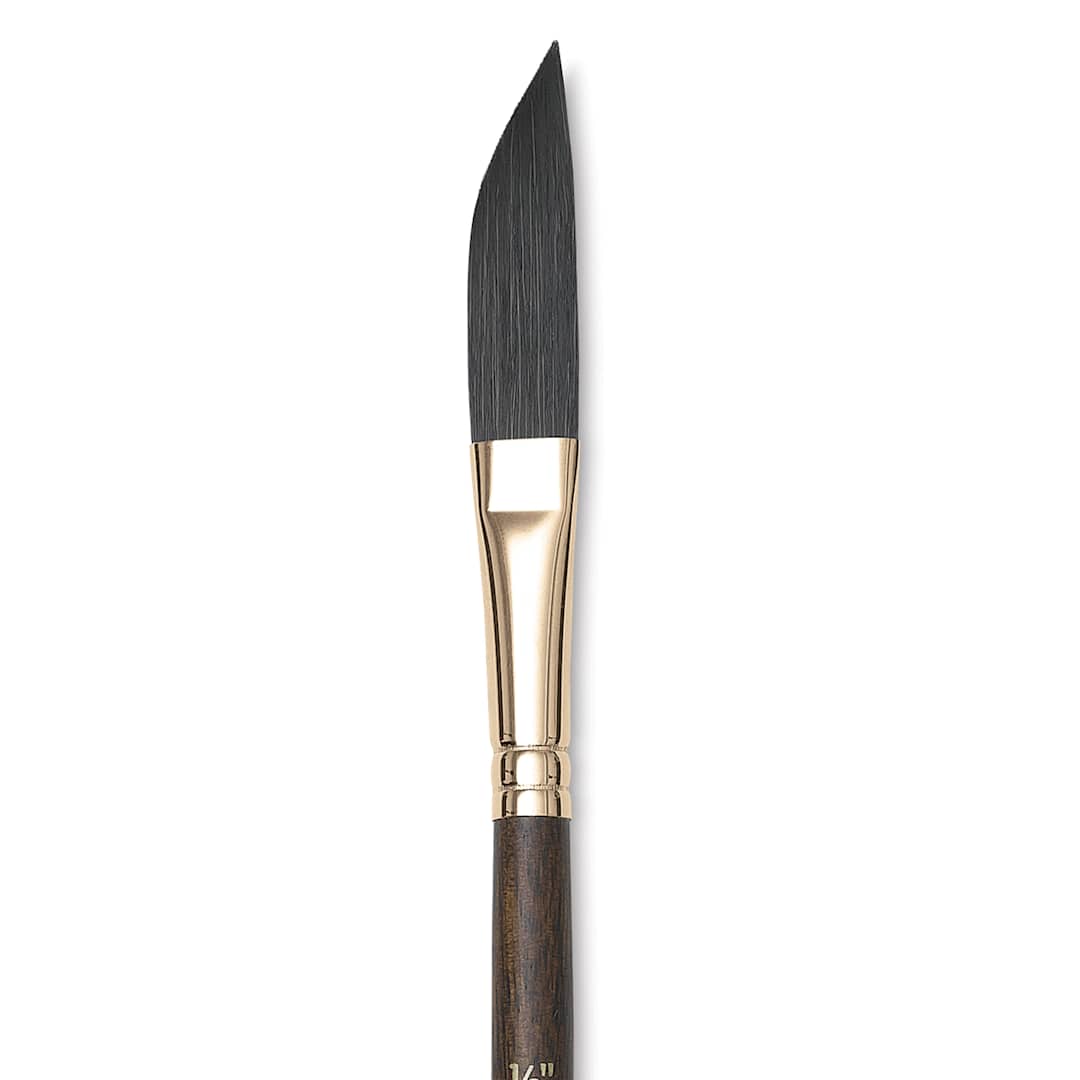Open in modal - Princeton Neptune Synthetic Squirrel Brush - Dagger, Short Handle, Size 1/2"