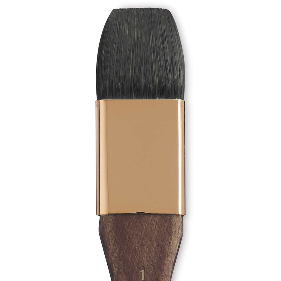 Open in modal - Princeton Neptune Synthetic Squirrel Brush - Mottler, Short Handle, Size 1
