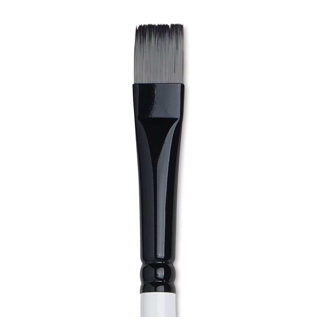 Open in modal - Winsor & Newton Artists’ Acrylic Brush - Bright, Long Handle, Size 10