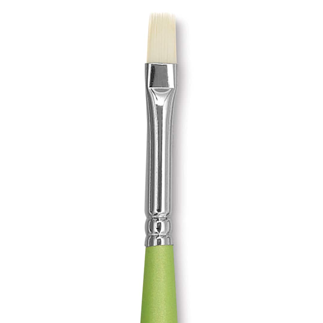 Open in modal - Liquitex Freestyle Brush - Bright, Long Handle, Size 2, close-up