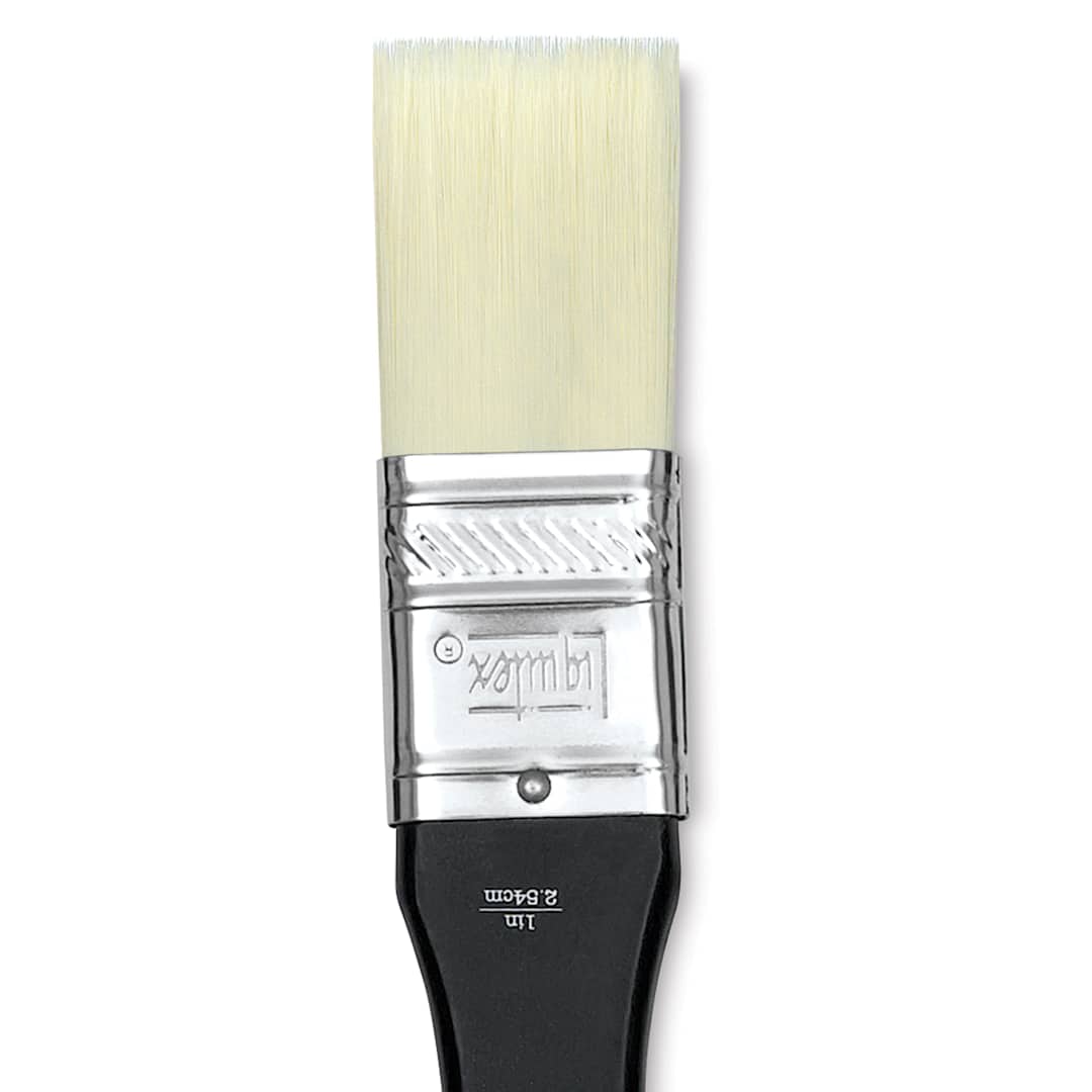Open in modal - Liquitex Freestyle Brush - Broad Flat, Long Handle, 1", close-up