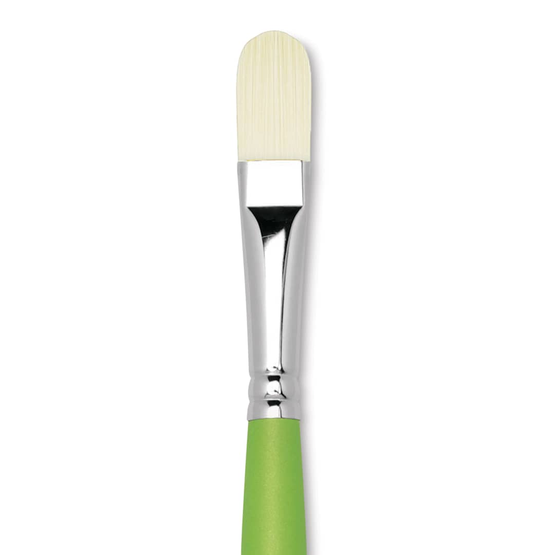 Open in modal - Liquitex Freestyle Brush - Filbert, Long Handle, Size 8, close-up