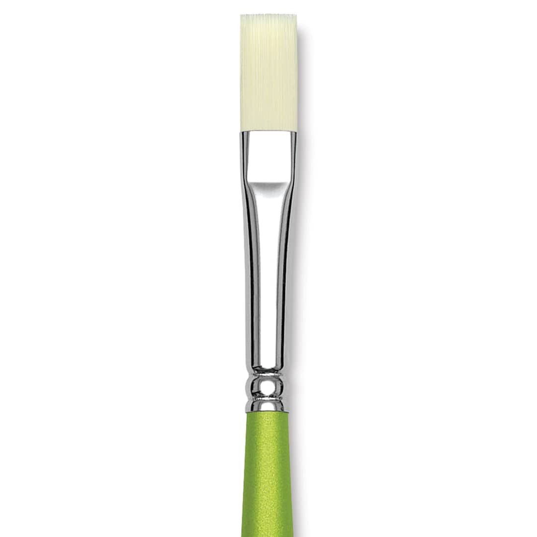 Open in modal - Liquitex Freestyle Brush - Flat, Long Handle, Size 4, close-up
