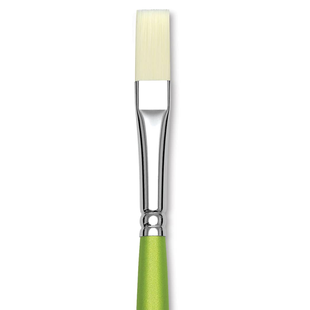 Open in modal - Liquitex Freestyle Brush - Flat, Long Handle, Size 6, close-up