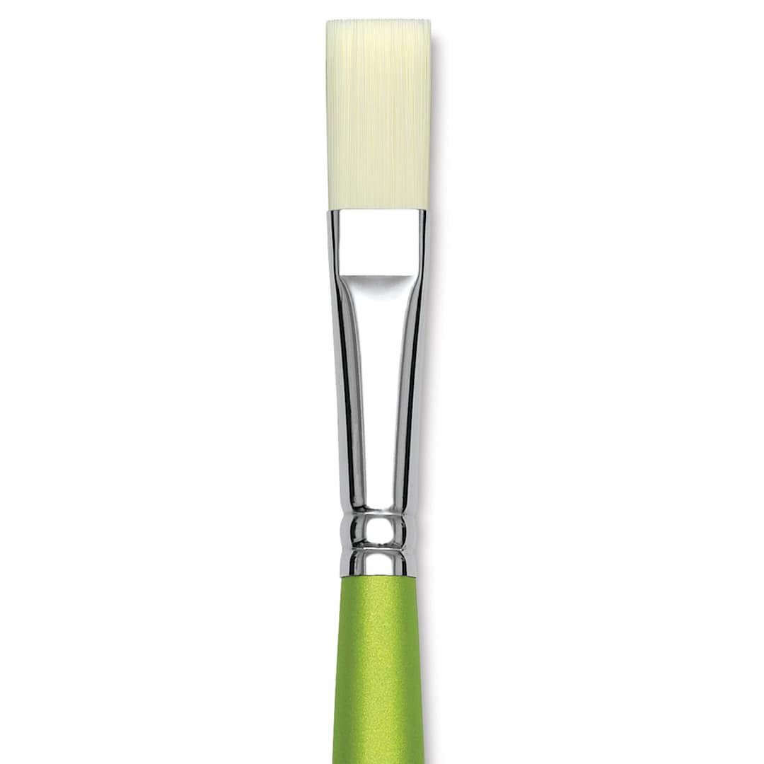 Open in modal - Liquitex Freestyle Brush - Flat, Long Handle, Size 8, close-up