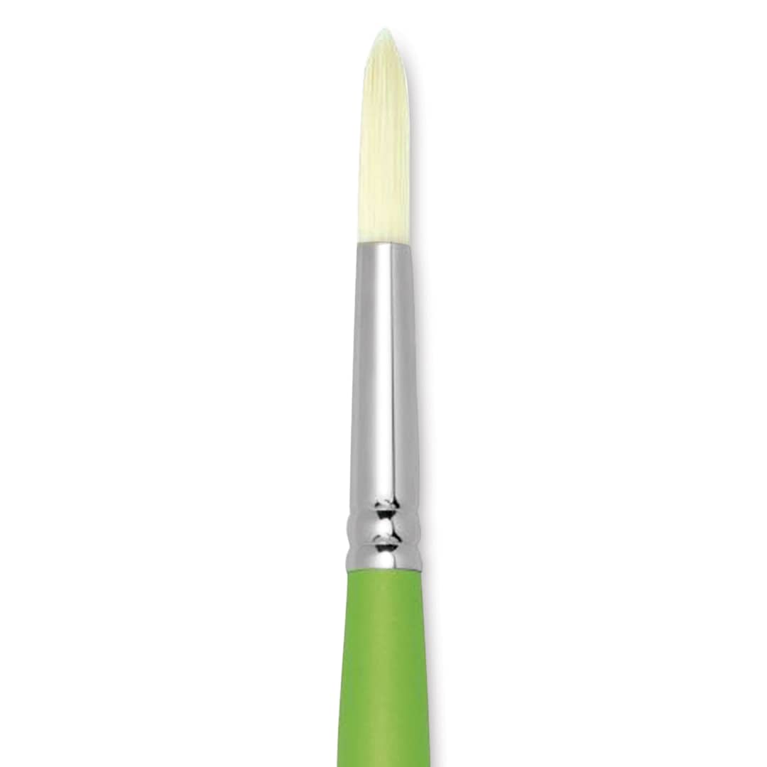 Open in modal - Liquitex Freestyle Brush - Round, Long Handle, Size 8, close-up