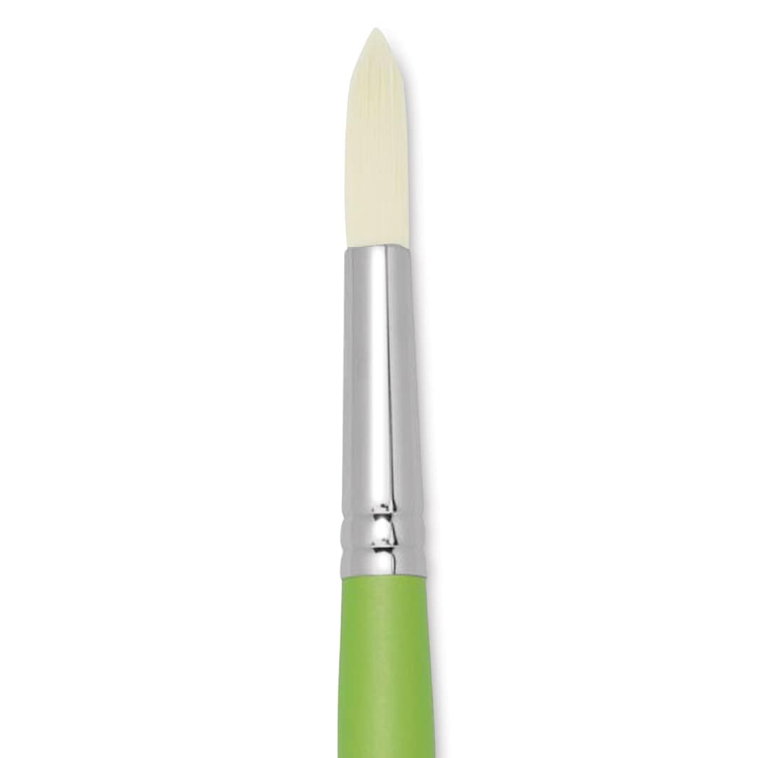 Open in modal - Liquitex Freestyle Brush - Round, Long Handle, Size 12, close-up