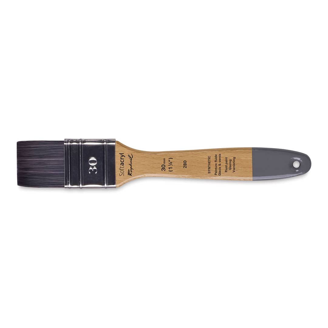 Open in modal - Raphael Softacryl Brush - Mixed Media Flat, Size 30