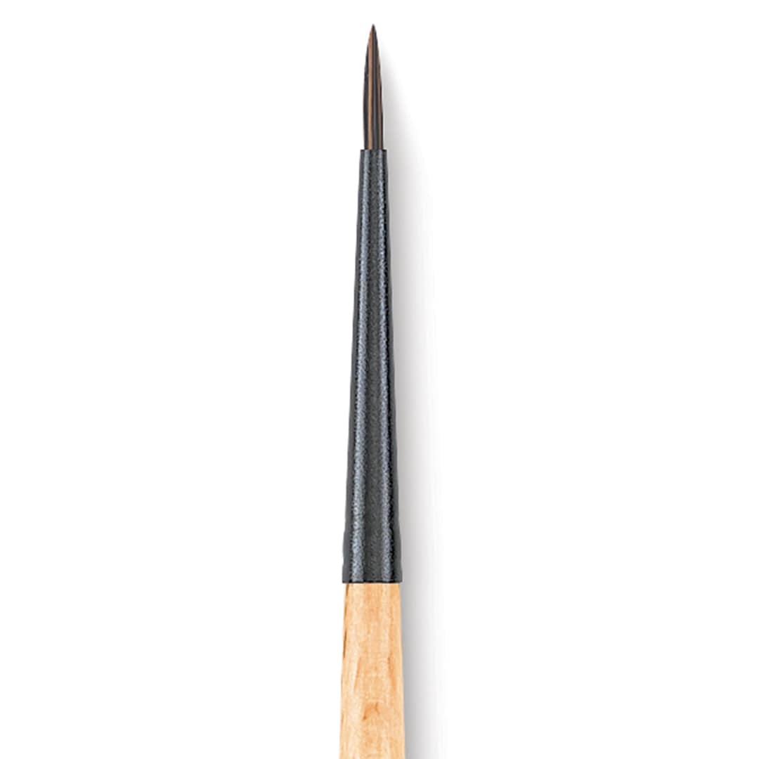 Open in modal - Princeton Catalyst Polytip Brush - Round, Size 0, Short Handle close up