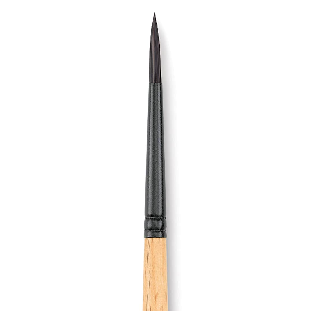 Open in modal - Princeton Catalyst Polytip Brush - Round, Size 3, Short Handle close up
