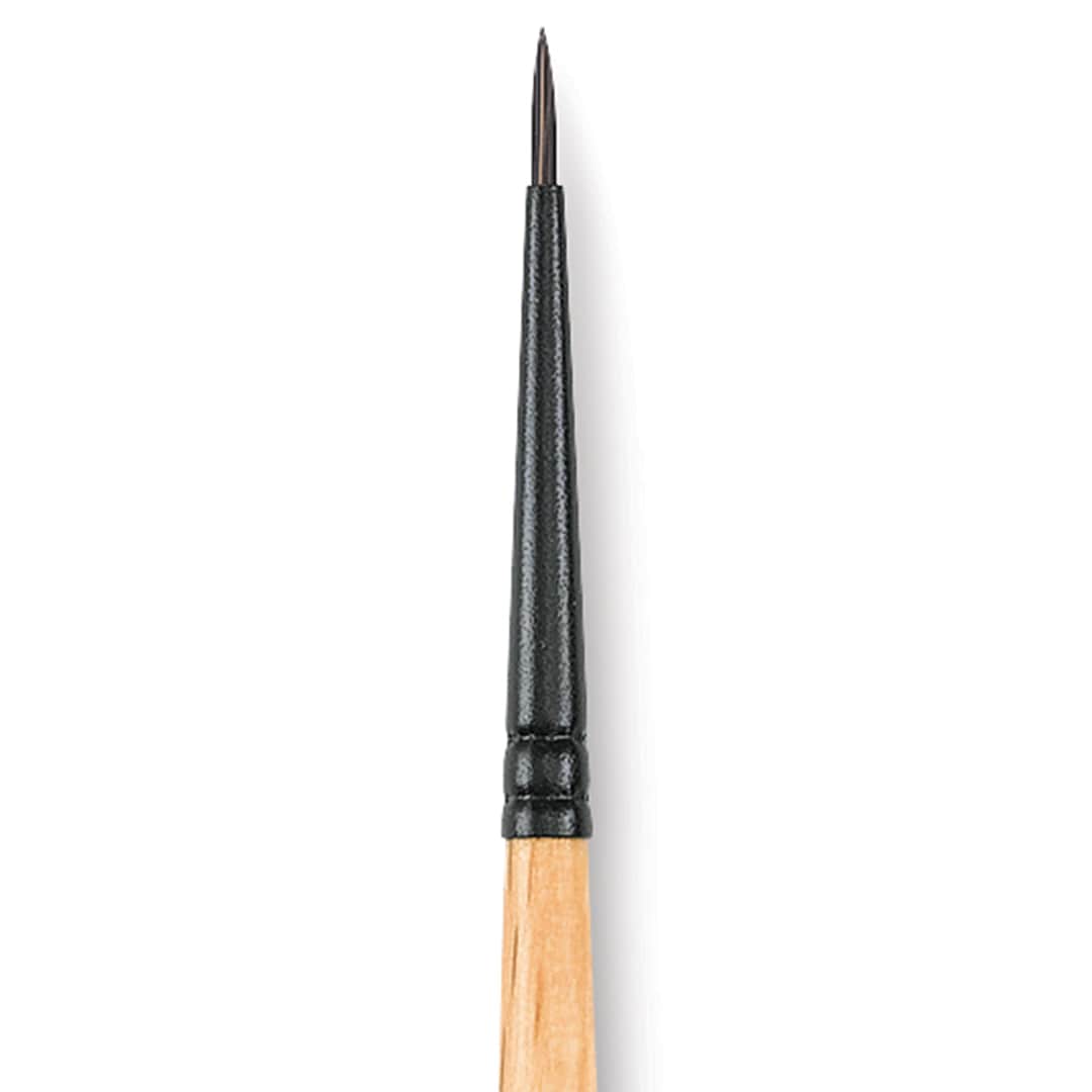 Open in modal - Princeton Catalyst Polytip Brush - Round, Size 3/0, Short Handle close up