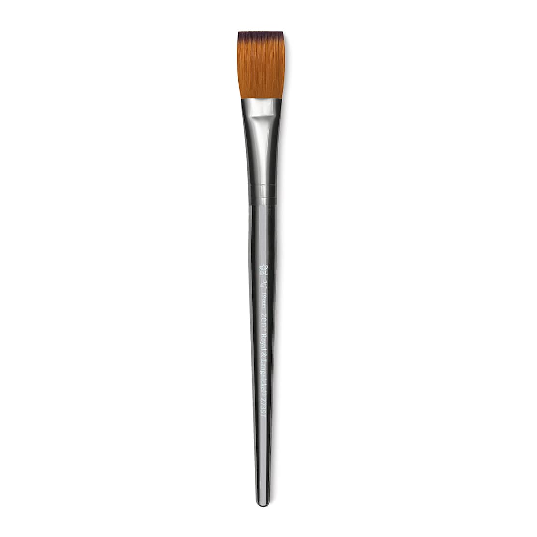 Open in modal - Royal & Langnickel Zen Brush - One Stroke, Size 3/4", Short Handle