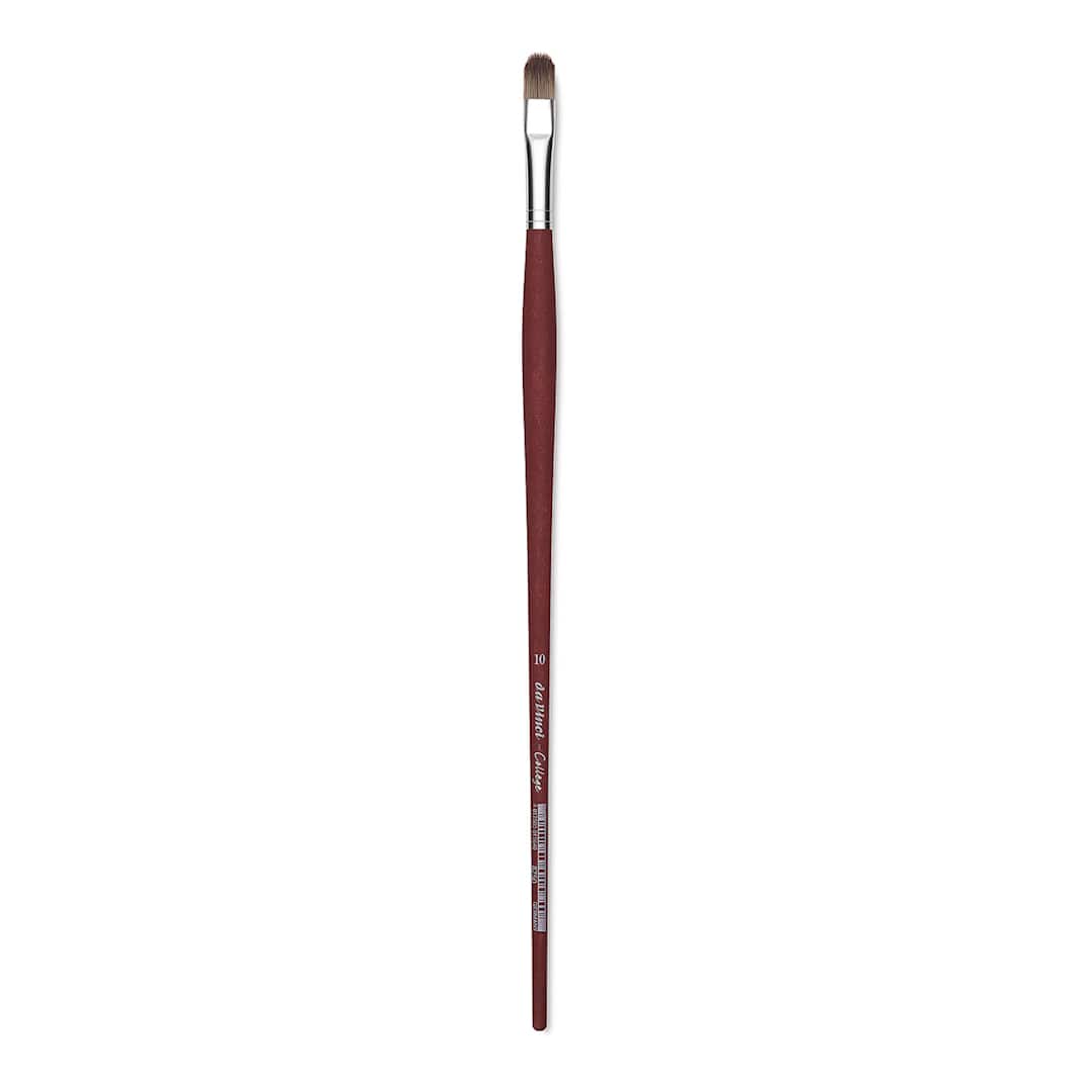 Open in modal - Da Vinci College Synthetic Filbert - Filbert, Size 10, Long Handle