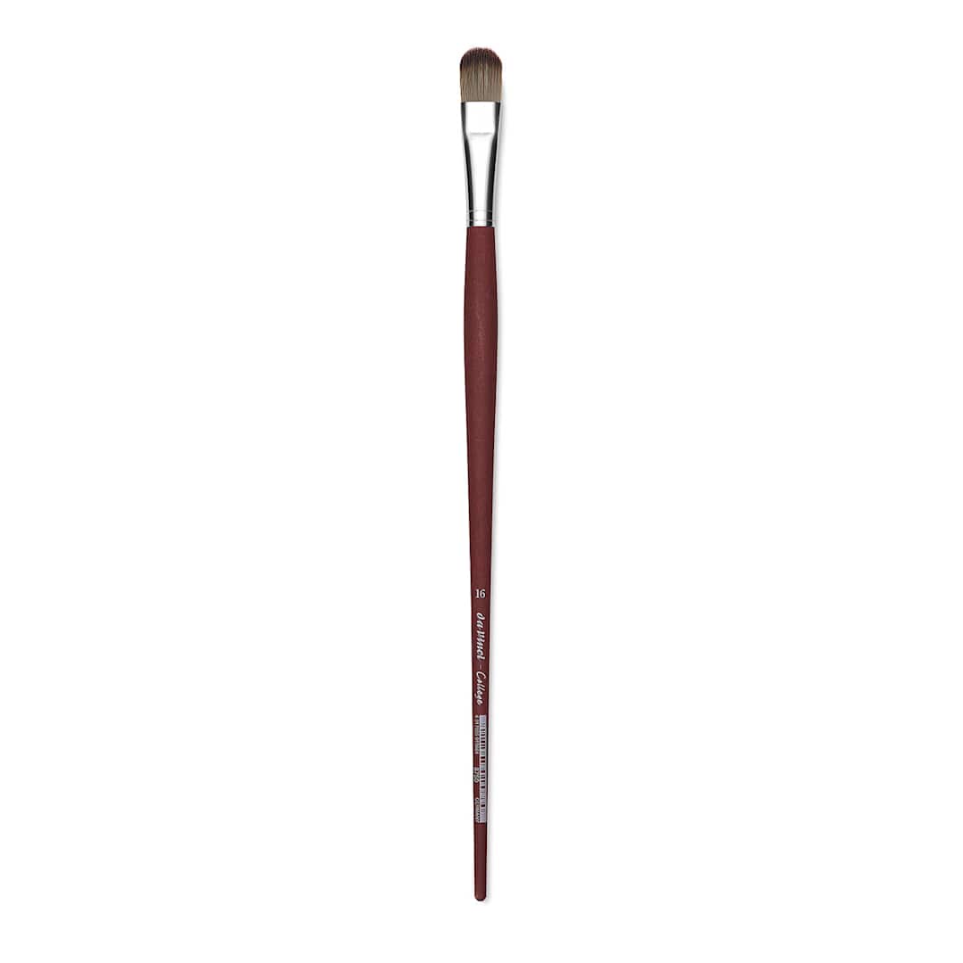 Open in modal - Da Vinci College Synthetic Filbert - Filbert, Size 16, Long Handle