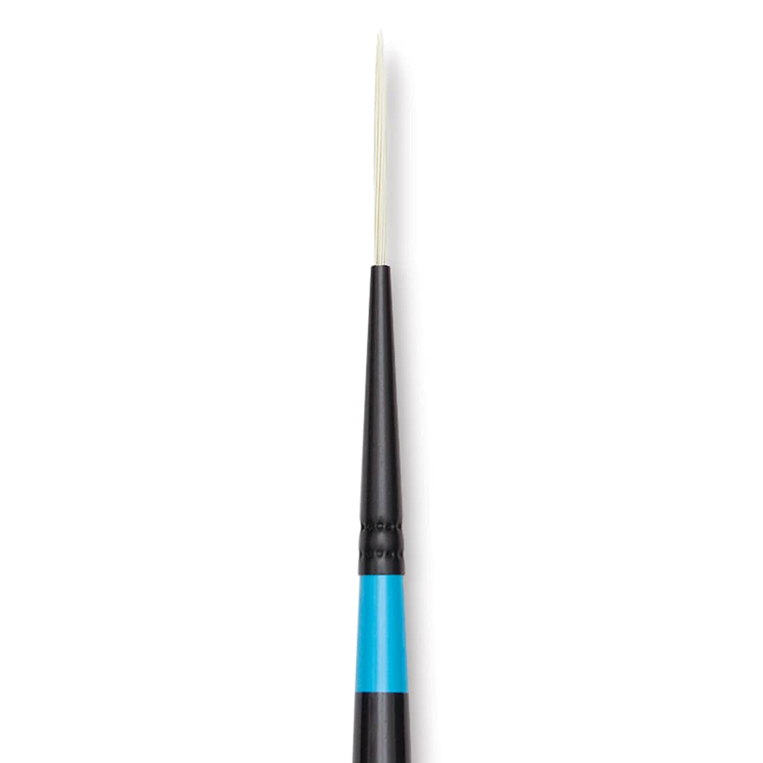 Open in modal - Princeton Series 6500 Aspen Synthetic Brush - Size 2, Liner, Long Handle, close-up
