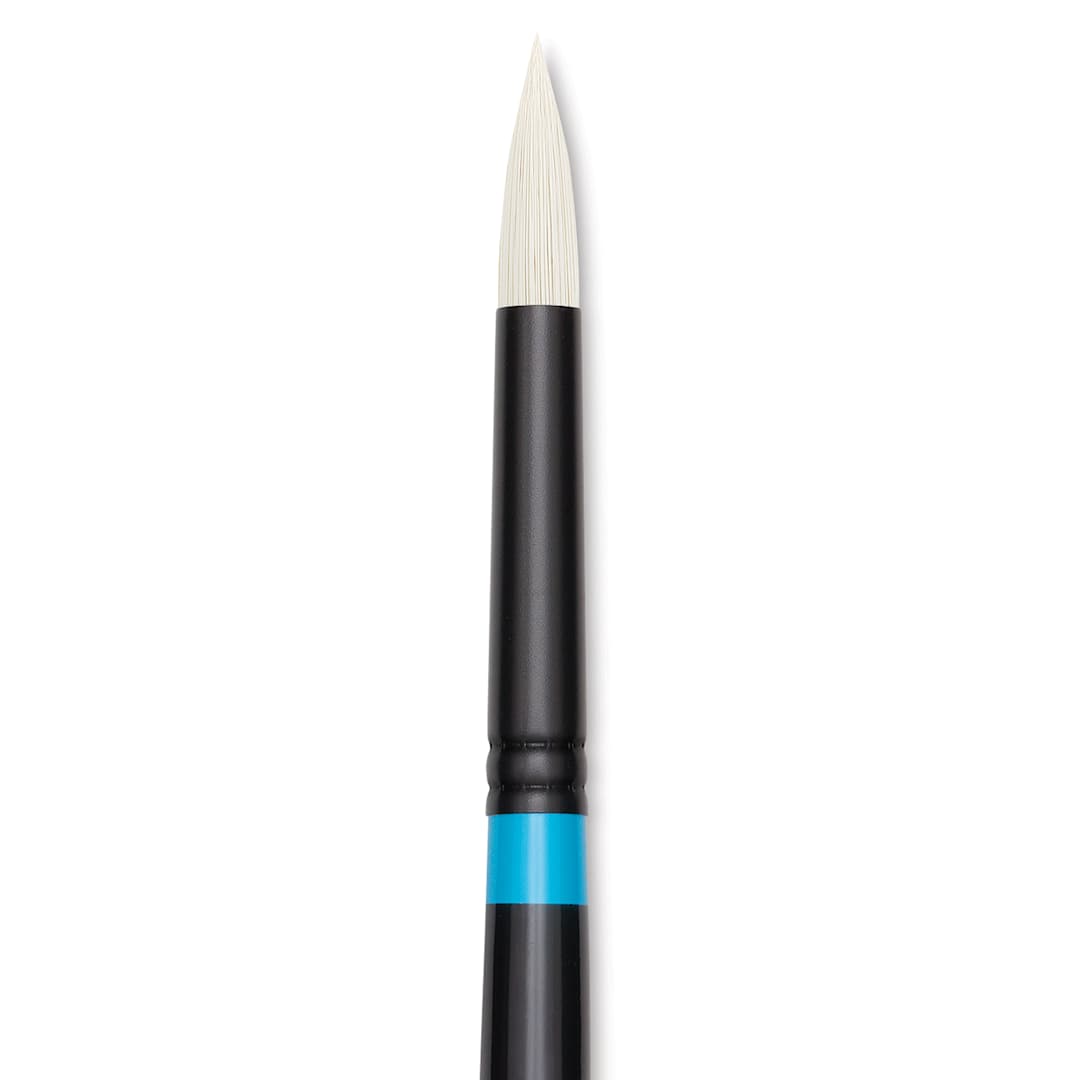 Open in modal - Princeton Series 6500 Aspen Synthetic Brush - Size 8, Round, Long Handle