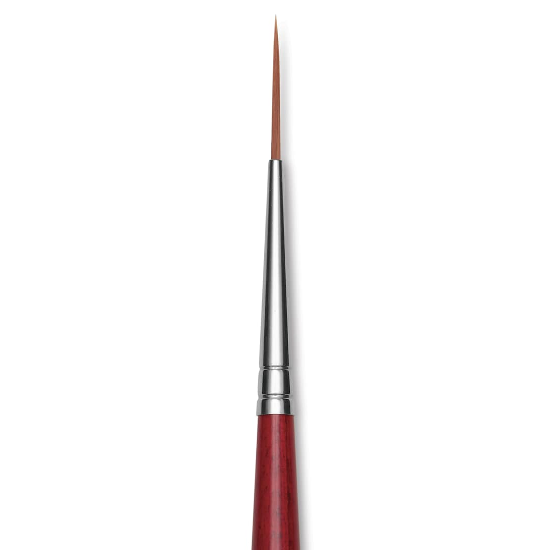 Open in modal - Da Vinci Cosmotop Spin Brush - Rigger, Short Handle, Size 2/0, close-up