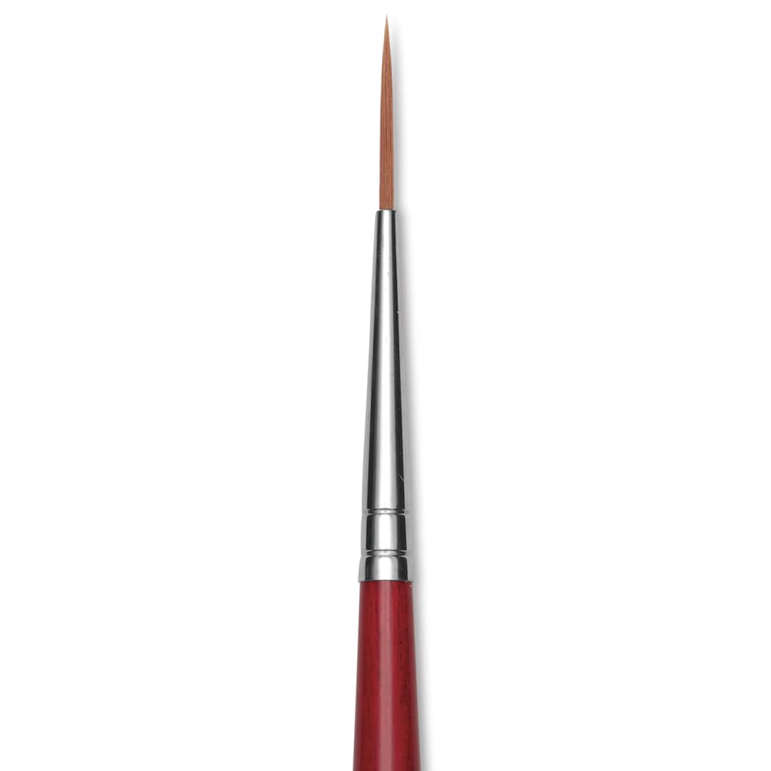 Open in modal - Da Vinci Cosmotop Spin Brush - Rigger, Short Handle, Size 3/0, close-up