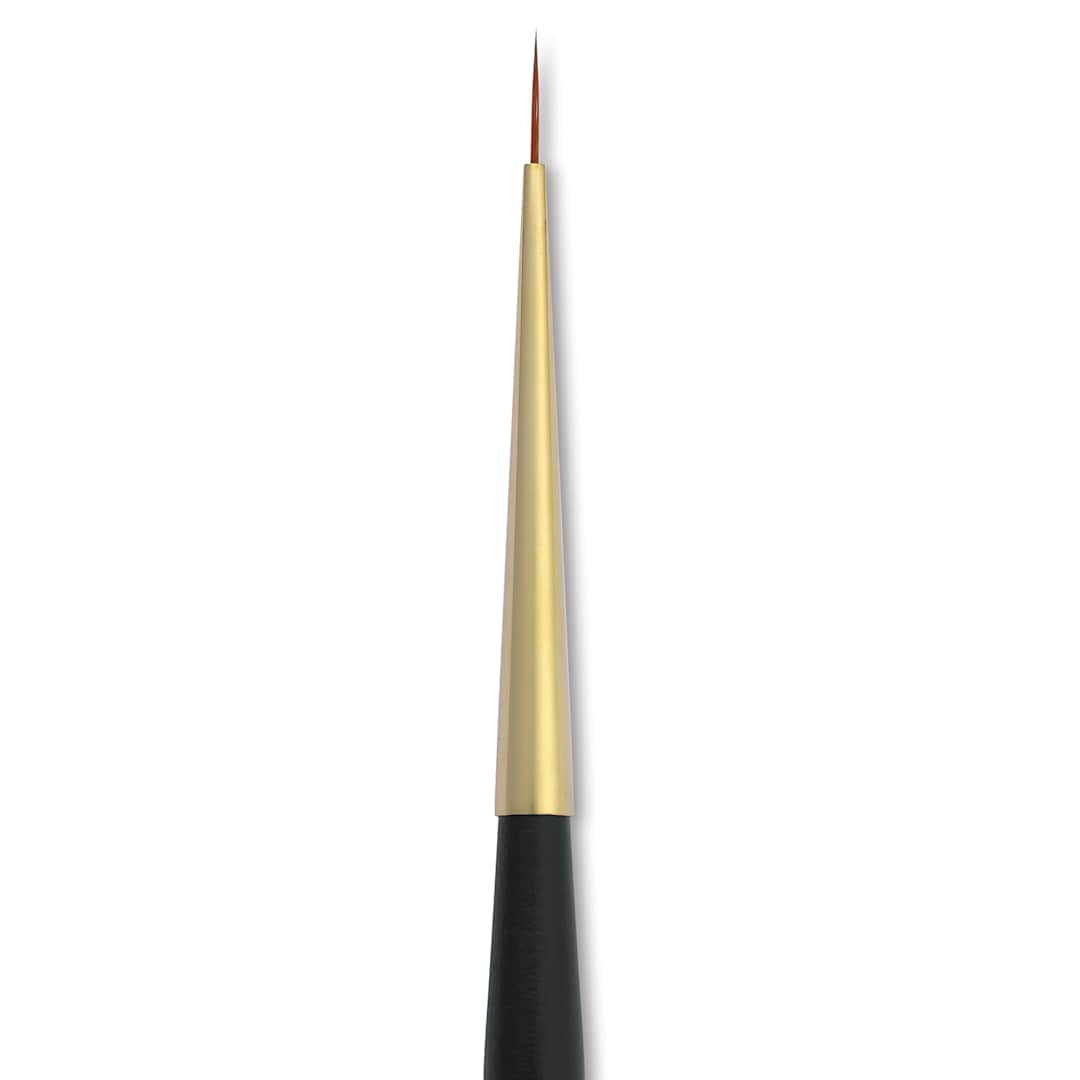 Open in modal - Isabey Isagold Synthetic Brush - Round, Short Handle, Size 0, close-up