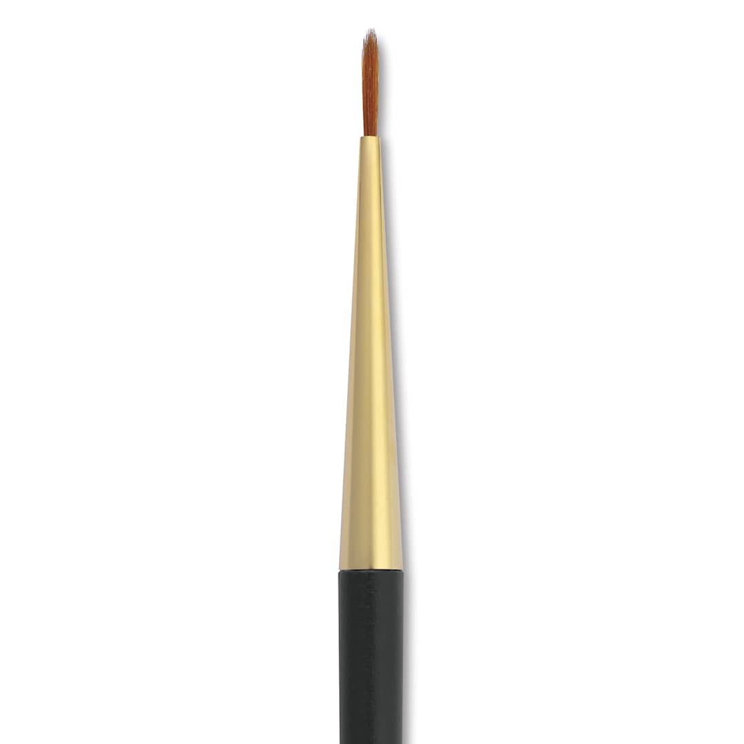 Open in modal - Isabey Isagold Synthetic Brush - Round, Short Handle, Size 2, close-up