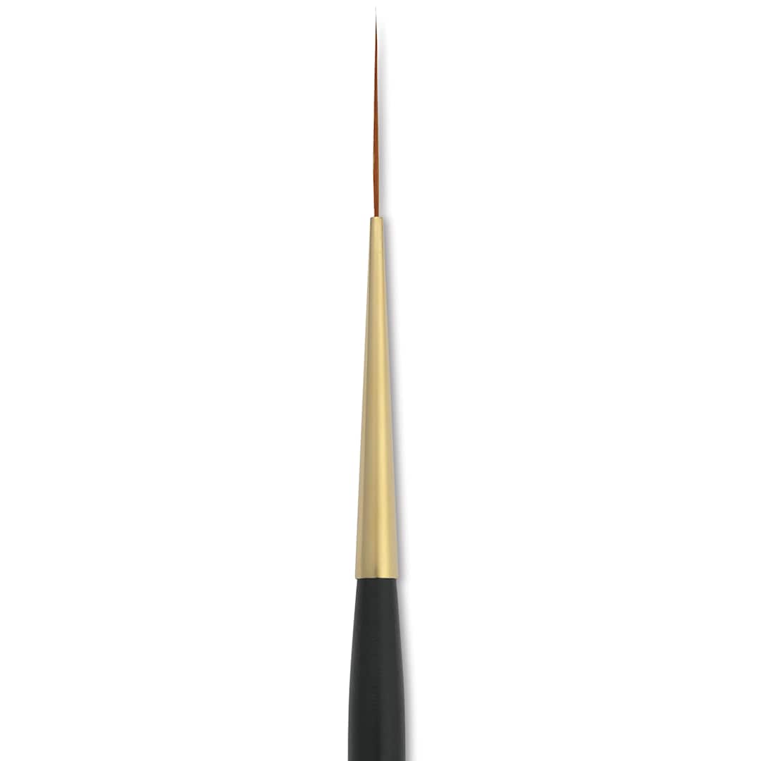 Open in modal - Isabey Isagold Synthetic Brush - Rigger, Short Handle, Size 2, close-up