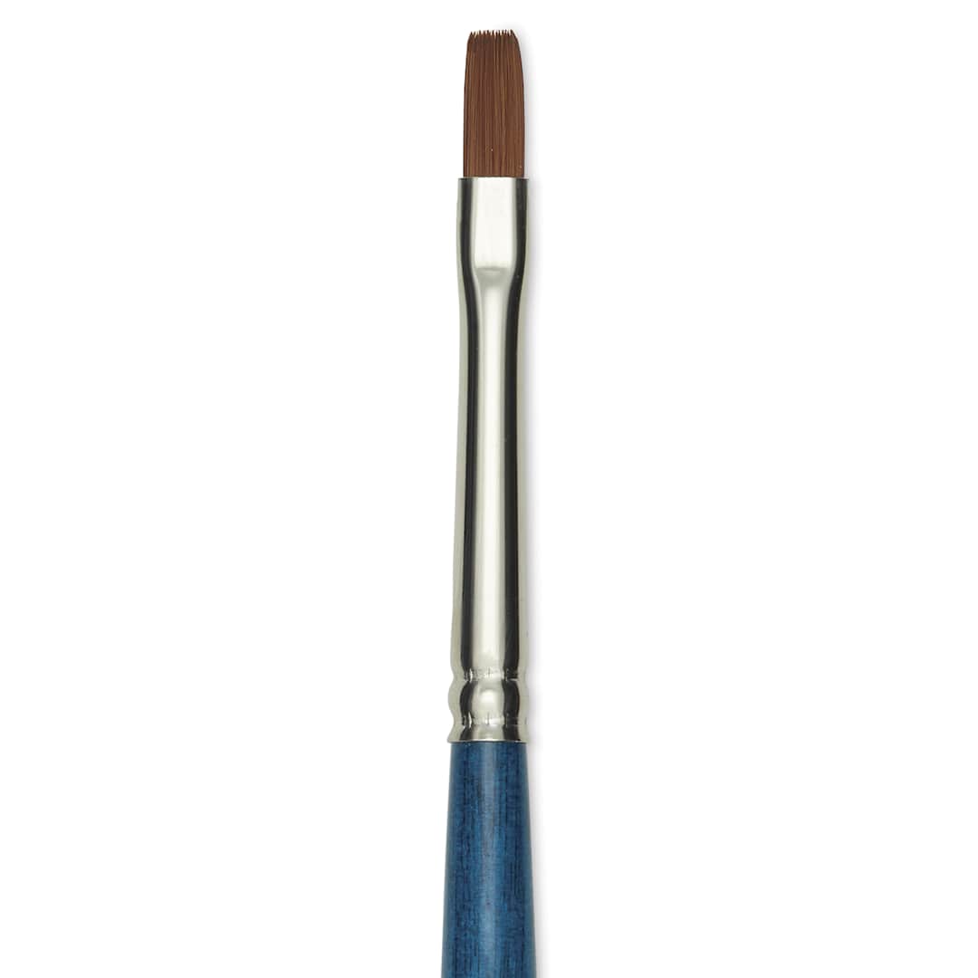 Open in modal - Silver Brush BelleAqua Brush - Bright, Short Handle, Size 2, close-up