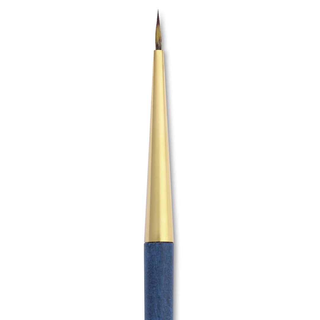 Open in modal - Isabey Isacolor Synthetic Brush - Round, Short Handle, Size 2, close-up