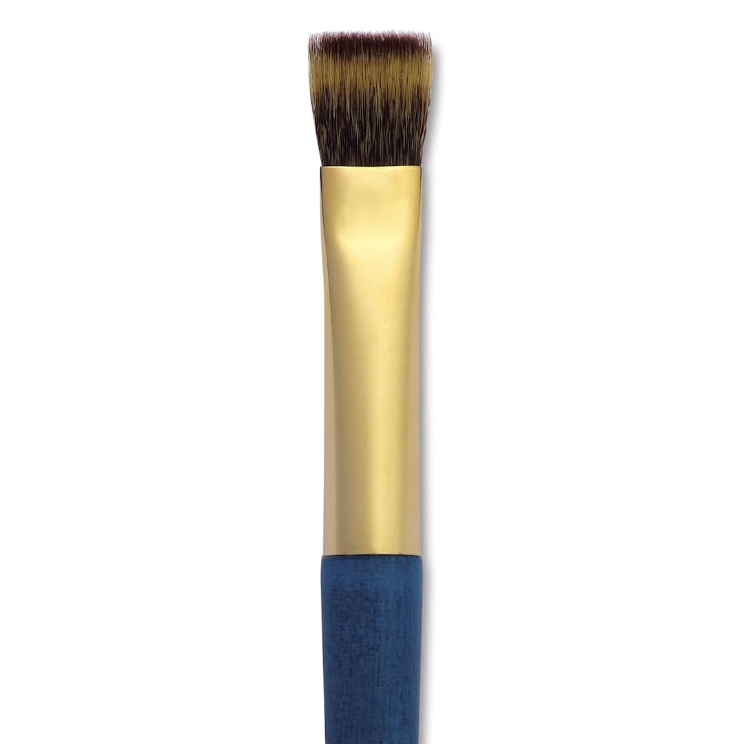 Open in modal - Isabey Isacolor Synthetic Brush - Wash, Short Handle, Size 4, close-up