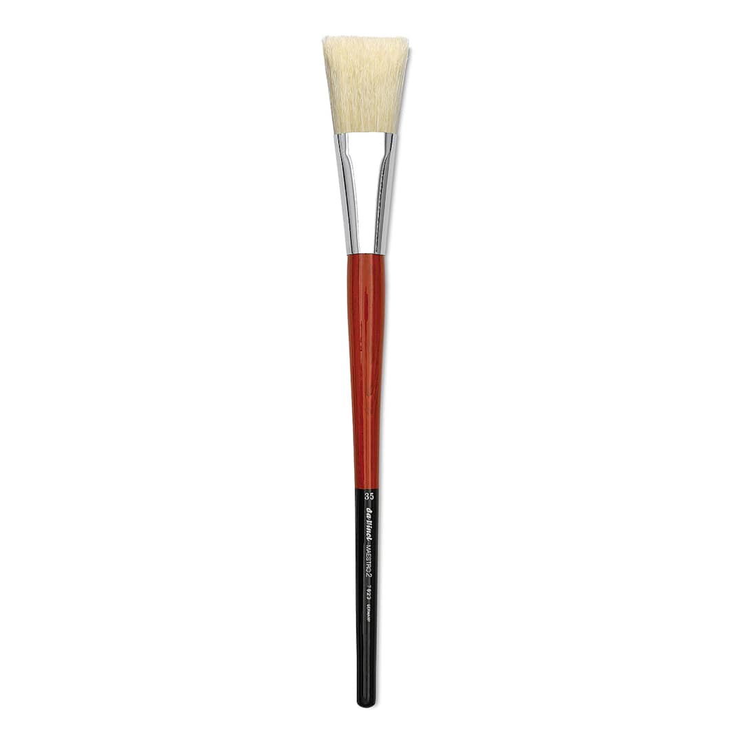 Open in modal - Da Vinci Maestro 2 Hog Bristle Brush - Pro Scenic, Long Handle, Size 35