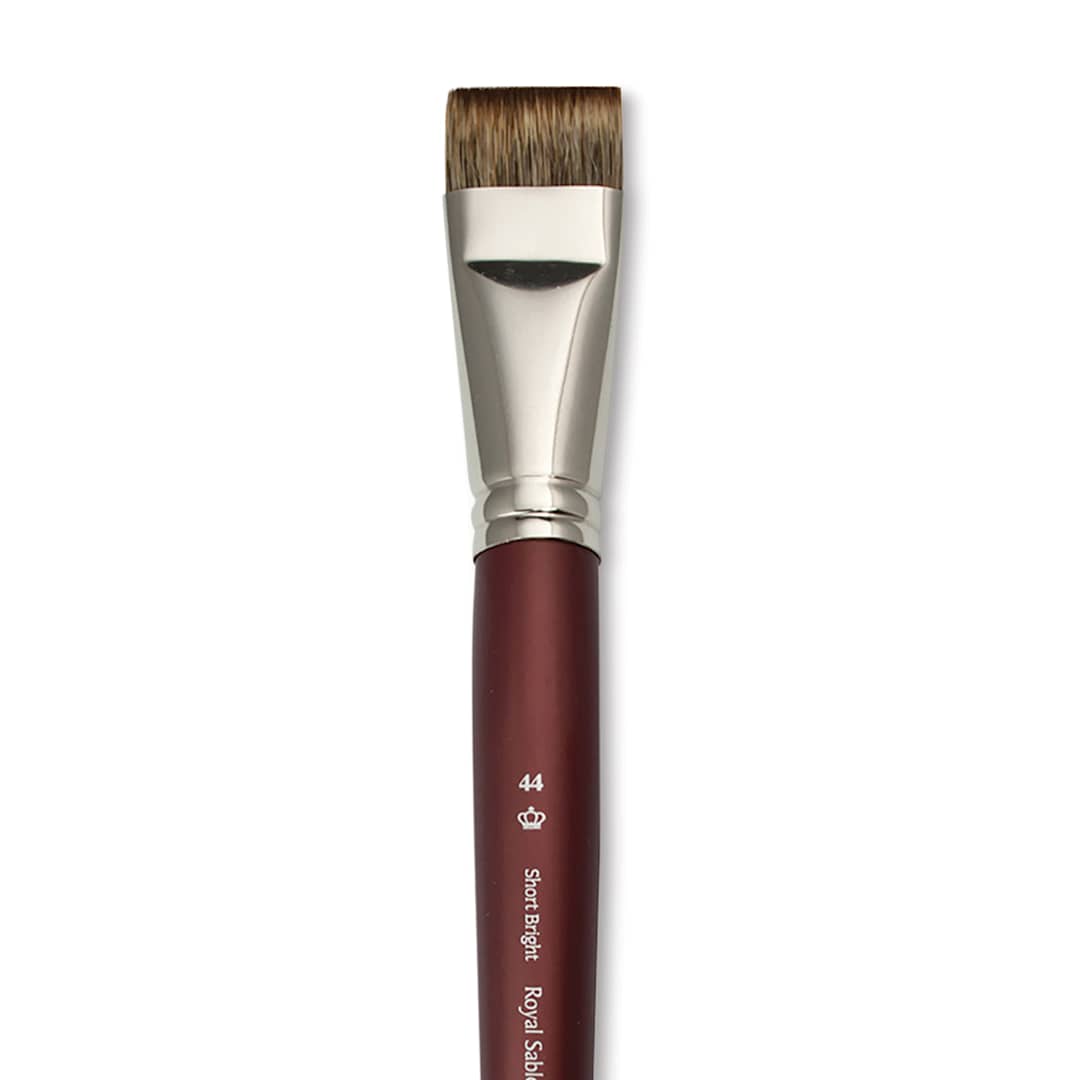 Open in modal - Royal & Langnickel SableTek Brush - Short Bright, Short Handle, Size 44